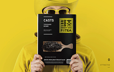 临汾绯茶品牌设计
